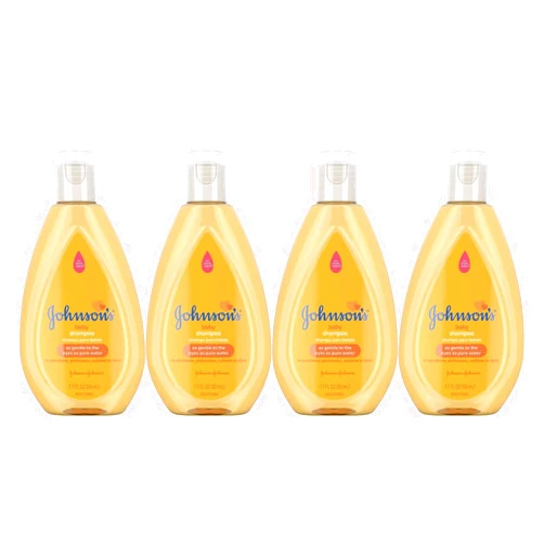 Johnson & Johnson Johnson's Baby Shampoo, Travel Size, 1.7 Ounce (Pack of 4)