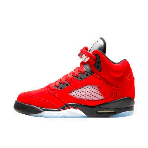 Jordan Youth Air 5 Retro GS 440888 600 Raging Bull 2021 - Size 5.5Y