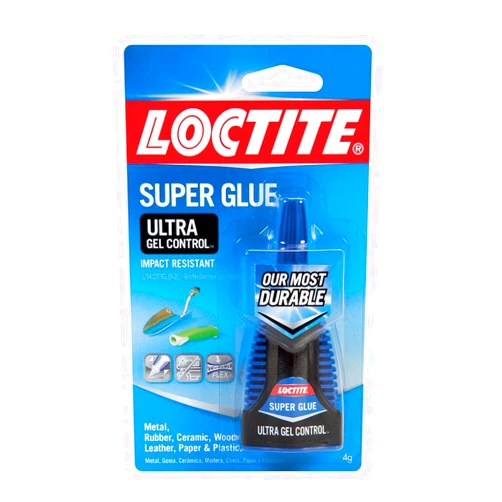 Loctite 1363589 4-Gram Bottle Super Glue Ultra Gel Control Adhesive, 3-Pack