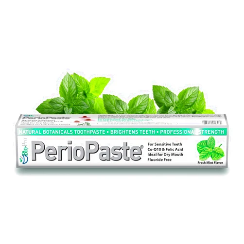 Bio Pro Periopaste Toothpaste 3 Tube Value Pak Professional Strength Dentist Formulated Fluoride-Free Organic Herbal Ingredients F...