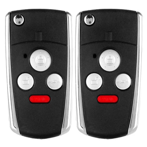 SCITOO 2 X Key Fob Shell Case for Honda Accord for Civic for CR-V for Pilot for Fit for Ridgeline 2003-2010 M3N5WY72XX OHT692714AA M3N65981772.