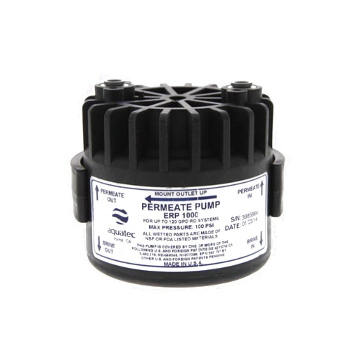 Aqua Tec ERP-1000 Aquatec AQUATEC-ERP-1000 Permeate Pump, Black