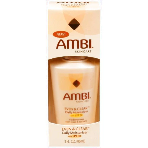 Inscape Data Ambi Skin Care Even & Clear Daily Moisturizer SPF 30-3 oz