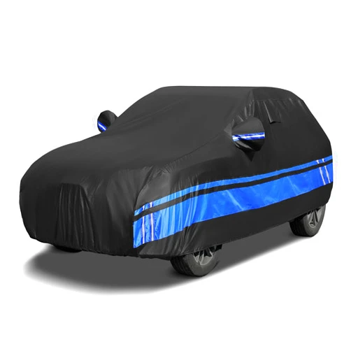 ATHUPEAD 10-Layer SUV Car Cover Waterproof All Weather for Automobiles, Universal Fit for Honda CR-V/HR-V, Mazda 5-Series/CX-5, Toyota C-HR/Rav4, BMW X1/X2, SUV Up to 181