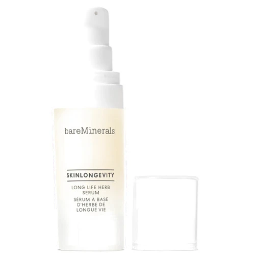 bareMinerals Skinlongevity Long Life Face Serum Infused with Niacinamide, Improves Signs of Aging, Strengthens Skin Barrier, Reduces Visible Lines, Vegan