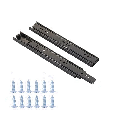 Zengest Full Extension Less Noise Ball Bearing Drawer Slides, 10 Inches, 1-Pair