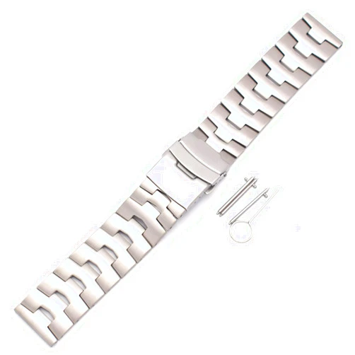 THEAGE Titanium Solid Watch Band for Mens Women, Pure Titanium Watch Straps 22mm