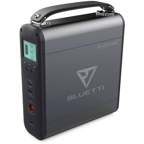 BLUETTI Portable Power Station AC20, 200Wh Battery Backup w/ 1 120W AC Outlets, Type-C, USB-A, Solar Generator for Road Trip, Off-grid, Power Outage (Solar Panel Optional)