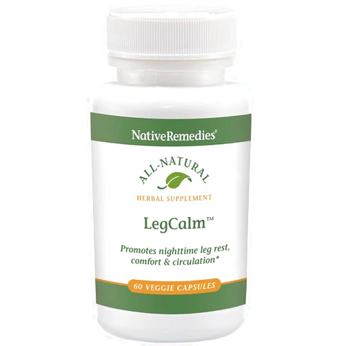 Native Remedies Leg Calm for Rested Legs and Limb Comfort at Night, 60 Veggie Caps