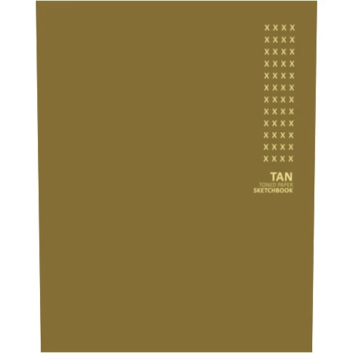 By Ark Manasi (Author) TAN Toned paper Sketchbook: 8