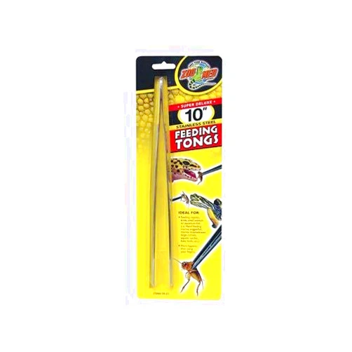Zoo Med Feeding Tongs - Stainless Steel 10