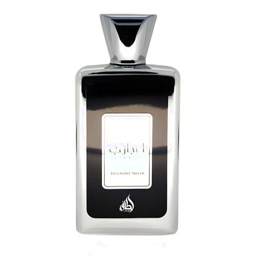 Lattafa Ejaazi Intensive Silver for Unisex Eau de Parfum Spray, 3.4 Ounce