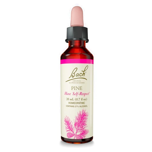 Bach Flower Remedies Bach Original Flower Remedies, Pine - Have Self-Respect - Natural Homeopathic Flower Essence for Emotional Balance - Vegan, Gluten Free, Sugar Free - 20mL Dropper