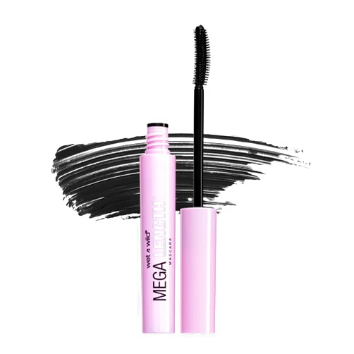 wet n wild Mascara - Lengthening, Vitamin E Enriched, Precision Comb Brush, Cruelty-Free, Gluten-Free, Sulfate-Free & Vegan - Very Black