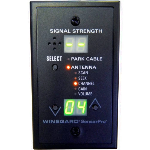 Winegard RFL-332 SensarPro TV Signal Strength Meter, Black, 4.5 Inch