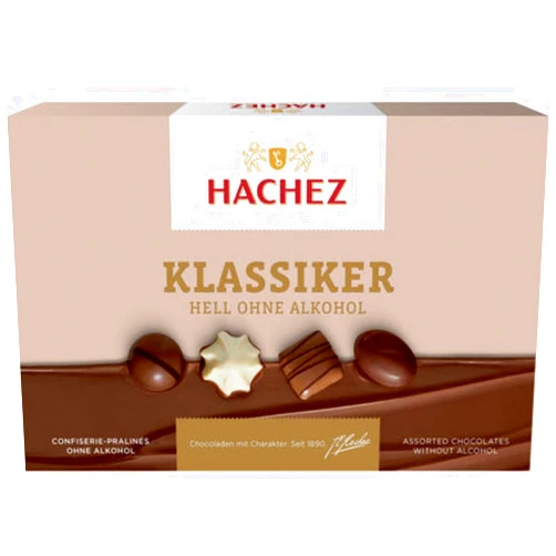 Hachez Klassiker Hell Assorted Whole Milk Chocolates - 150 g - 5.29 oz - Germany, Mini