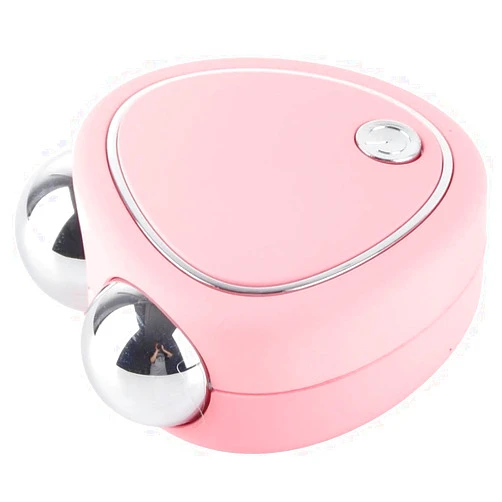 Wusdayer Face Lift Massager,microcurrent Facial Device,USB Portable Heart Shape face Sculpting Tool,face Lift Device,Micro Current Facial Devices (Pink)