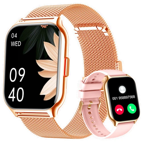 ZOSKVEE Smart Watch for Women Men(Dial/Answer Calls), 2.0