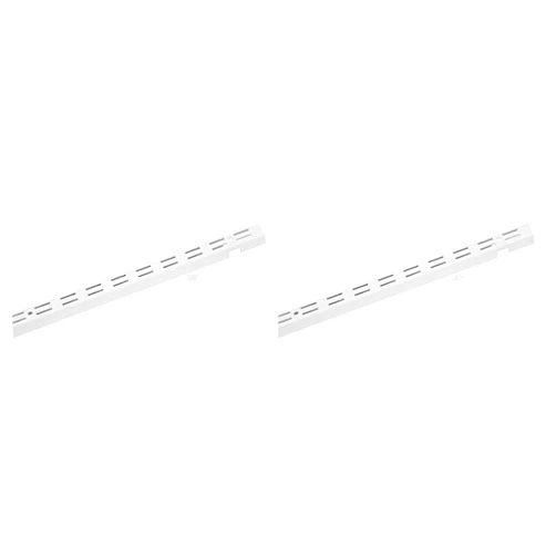 ClosetMaid 2800 ShelfTrack 12-Inch Standard, White (Pack of 2)