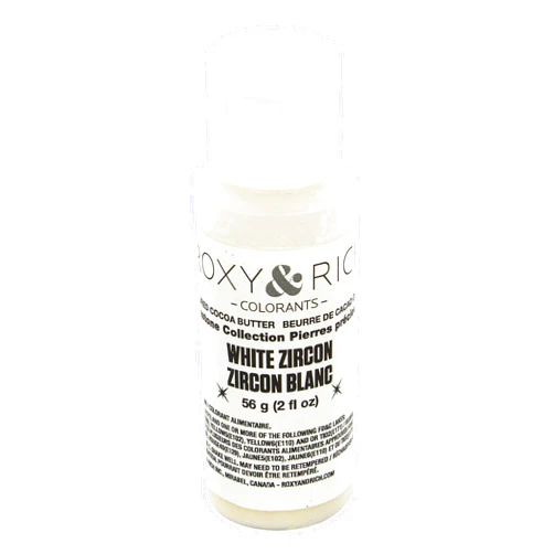 Roxy & Rich Colorants Chocolats Roxy & Rich Cocoa Butter - 2 oz - White Zircon