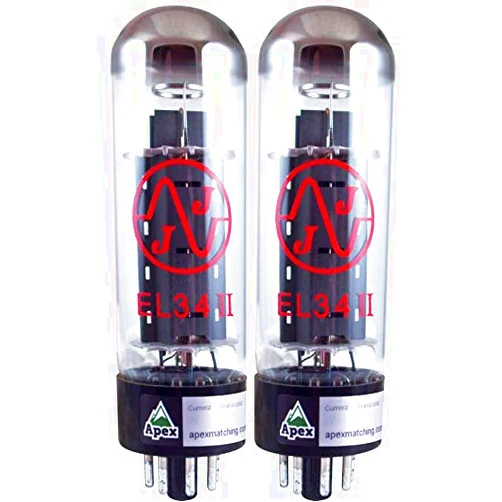 Apex Tube Matching Vacuum Tube - EL34 II, JJ Electronics, Pentode, Apex Matched Pair