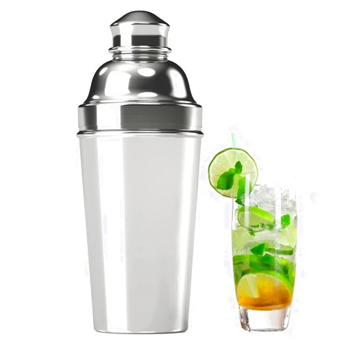 Zikepa 60oz Cocktail Shaker, Stainless Steel Large Drink Mixer Shaker with Cocktail Strainer, Zikepa Professional Shakers Bartending Margarita Martini