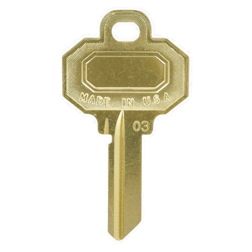 The Hillman Group Hillman Traditional Key House/Office Universal Key Blank Single sided For Baldwin