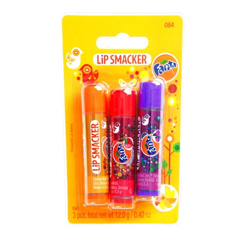 Lip Smacker Coca Cola Fanta Lip Balm Pack of 3