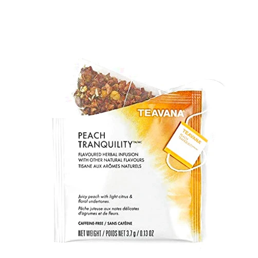 Teavana Starbucks Teavana Tea Sachets (Peach Tranquility, Pack of 24 Sachets)