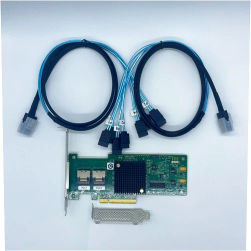 SXTAIGOOD 9211-8i 6G SAS HBA LSI FW:P20 IT Mode ZFS FreeNAS unRAID 2* SFF-8087 SATA
