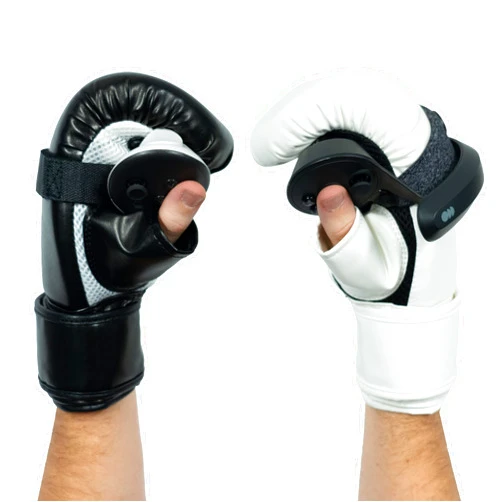 DeadEyeVR Ultimate Boxing Gloves - Updated Version and Improved Model VR Boxing Mitts Controller Accessory for Thrill of The Fight FitXR BoxVR - Rift S, Oculus Quest 2, Index
