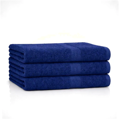 The Holy South 16x27 | 3-Pack | Quick Absorbent & Dry, 100% Cotton | Terry Hand Towels, for Bathroom, Fitness, Gym, Spa, Nail Salon Hand and Face Towels (Navy Blue) 3 Count