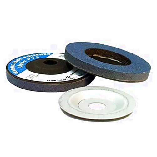 Tile This PVA MS Style Fine 400 Nylon Resin Polishing Pad, White, Compatible with Angle Grinder, Bench Grinder, Die Grinder
