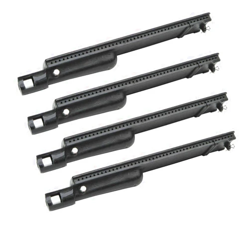Direct store Parts DB103 (4-Pack) 15 3/4 Inch Cast Iron Burner Replacement for BBQ Barbeques Galore Turbo 3 Grill Burners Charbroil 463241004, 463241904,Chefs Charbroil SAMS Gas Grill