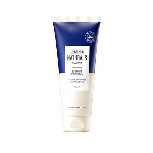 AHAVA DEAD SEA NATURALS Dead Sea Naturals Soothing Body Cream - rich & nourishing, hydrates intensely, provides instant comfort relief, and softens,enriched with exclusive Dead Sea Minerals, 6.7 Fl.Oz