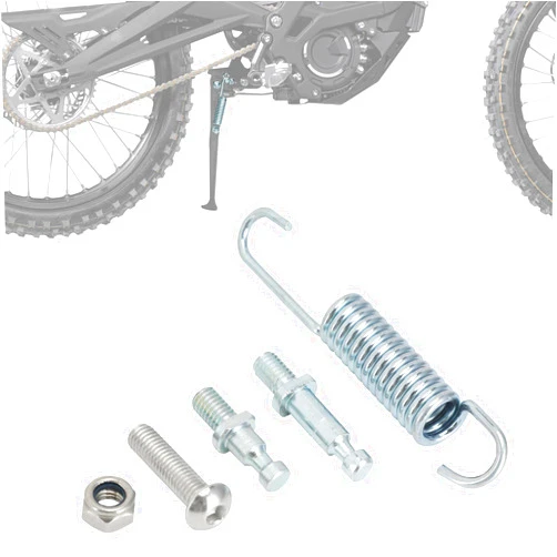 IUVWISN Kickstand Springs Bolts Kick Side Stand for Surron LBX Segway X160 X260 Electric Dirt Bike