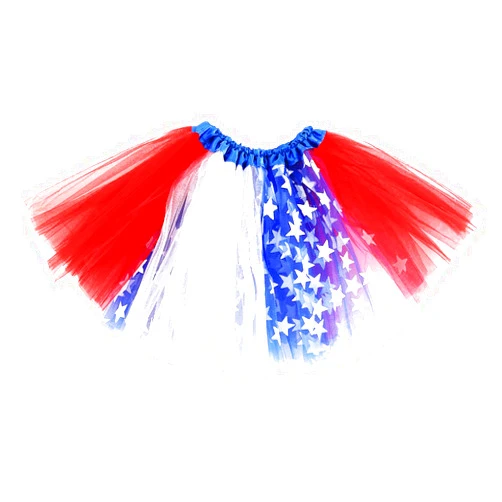 WINROLA 4th of July Girls Tutu Red Blue and White USA Patriotic Costume Independence Day American US Flag Tutu