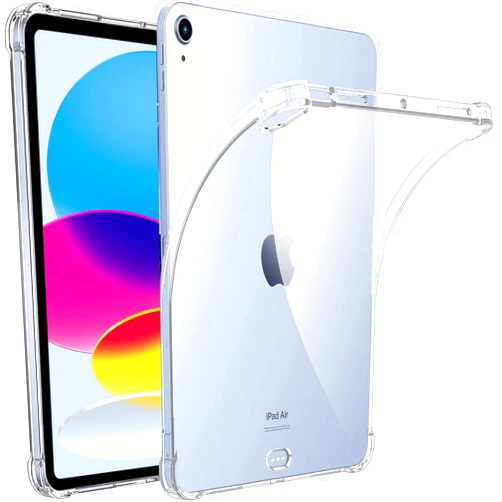 Zeking for iPad 11 A16 Case, Ultra Clear Soft Flexible Transparent TPU Skin Bumper Back Cover Shell foriPad 11 A16 (2025) (Clear)