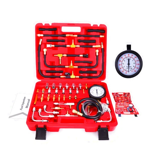 BETOOLL Pro Fuel Injection Pressure Tester Kit Gauge 0-140 PSI