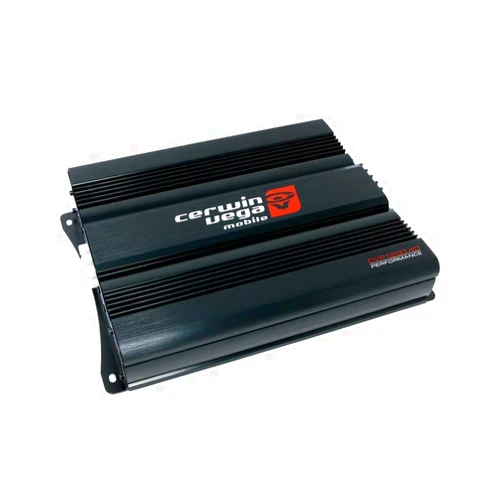 Cerwin Vega Mobile CV Cerwin-Vega CVP1200.4D 2Ω/4Ω 1200 MAX Power 4-Channel Bridgeable Class D Overload Circuits Protect Amplifier