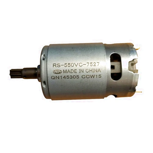 QPRABTDS ONPO RS-550VC-7527 DC Motor Has 6 Teeth For Black&Decker BDC202 20V Max Impact Screwdriver