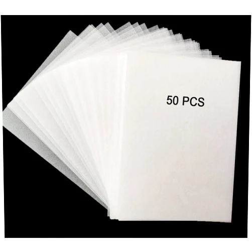 Jusbuya 50PCS Heat Shrink Plastic Sheets, Shrink Film Sheets Blank Shrink Art Film Paper, Sanded Shrink Film Papers Shrinky Art Paper Crafts Set for Kids Creative Craft DIY Ornaments Keychains (7.9X5.7inch)