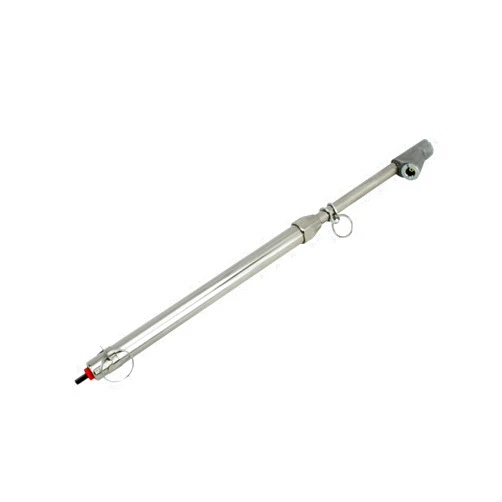 Milton s-986C Calibratable Tire Pressure Service Gauge, Dual Head Straight Foot Chuck, 10-160 PSI