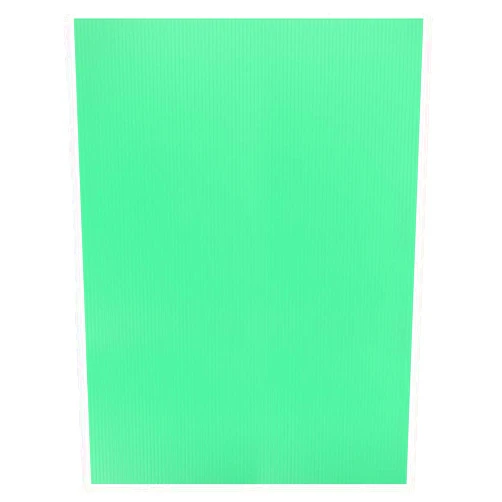 uxcell Corrugated Plastic Sheets,3mm Green Blank Yard Lawn Signs,12 Inch x 16 Inch,Waterproof Sign Blank Board 1pcs