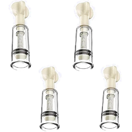 Finever Body Vacuum Suction Cup Breastfeeding Mother and Women for Nipp.le Flat Shy and Inverted Nippl.ES Cups (4 Cup)