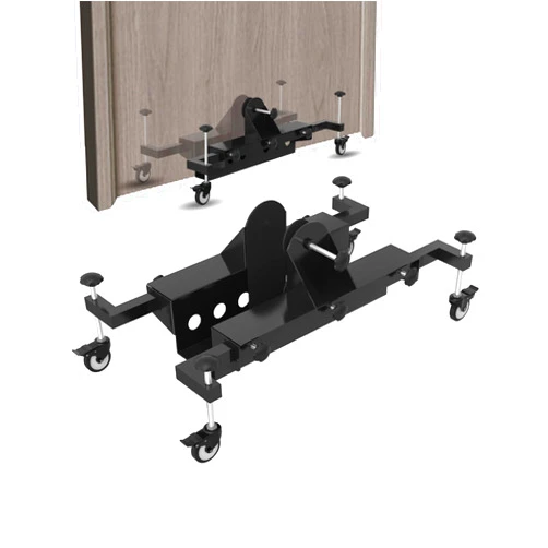 Wriboard One-Piece Door Installation Tools, Ideal Tool for Single-Person Door Moving, Door Installation Dolly for Maximum 2.5 inch Thickness Pre-Hung Front, Slab Doors, Load Capacity: 200LB