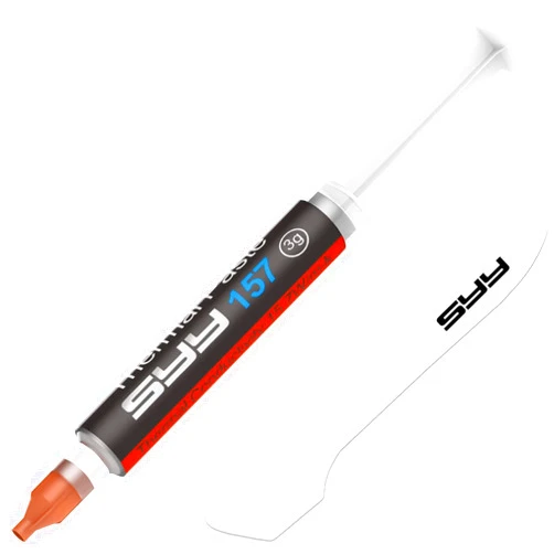 SYY Thermal Paste with Tool kit, 3 Grams CPU Paste Thermal Compound Paste Heatsink for IC/Processor/CPU/GPU/All Coolers, New Formula Carbon Based Easy to Apply, Thermal Interface Material