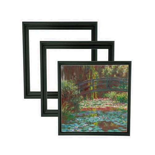 Jerry's Artarama Cardinali Renewal Core Floater Frame, Black 8x8, 3/4