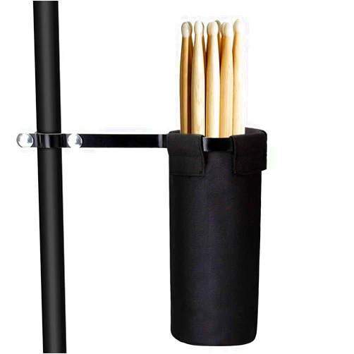 Peng Da Drumstick Holder, Drum Sticks Holder for Drum Set Drum Stick Holder Screw Fixation Bag Container