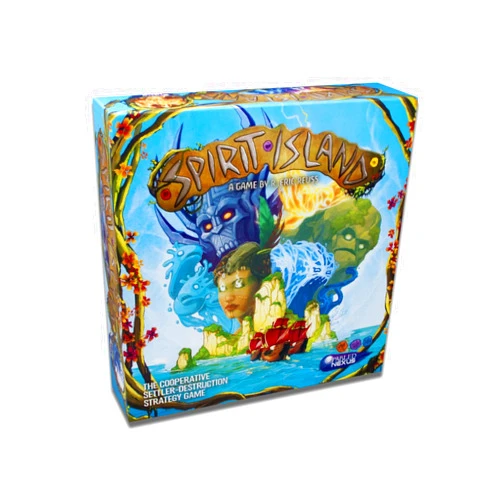 Greater Than Games | Spirit Island: Base Game | Cooperative Strategy Board Game | 1 to 4 Players | 90+ Minutes | Ages 14+